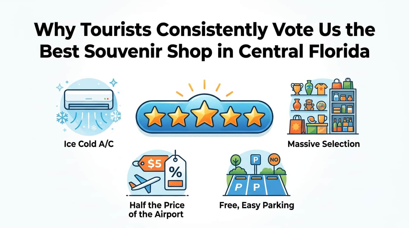 Why Tourists Voted Us the Best Souvenir Shop Florida Has